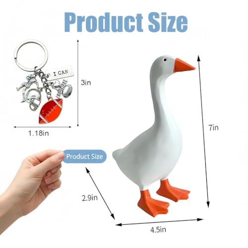 50% Off Mini Porch Goose with Outfits in Home Decor - Image 4