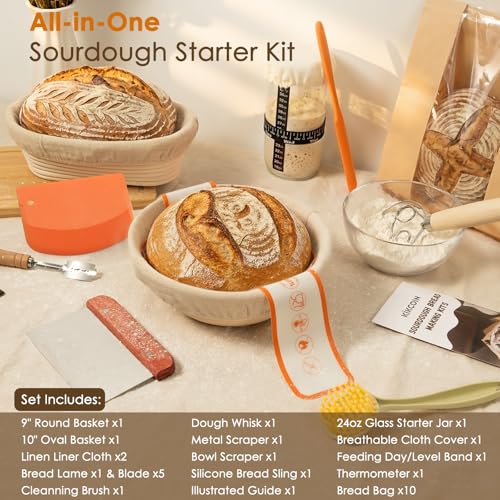 55% Off Kikcoin 13-Piece Sourdough Starter Kit - Image 3