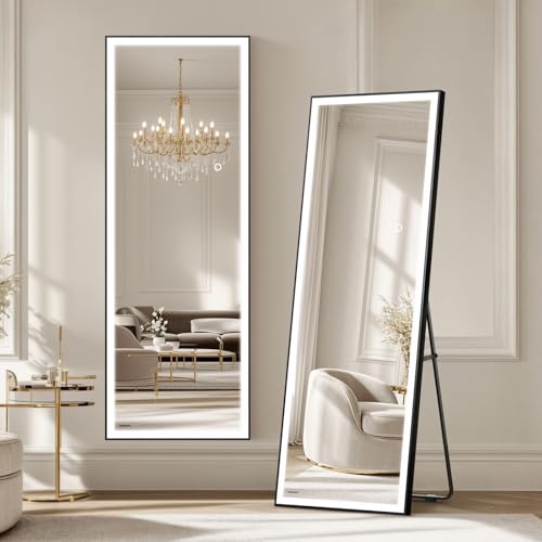 44% Off Kosmonia 56x18 LED Full Length Mirror - Image 2