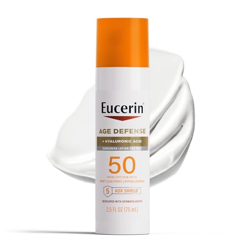 43% Off Eucerin SPF 50 Face Sunscreen with Hyaluronic Acid - Image 2