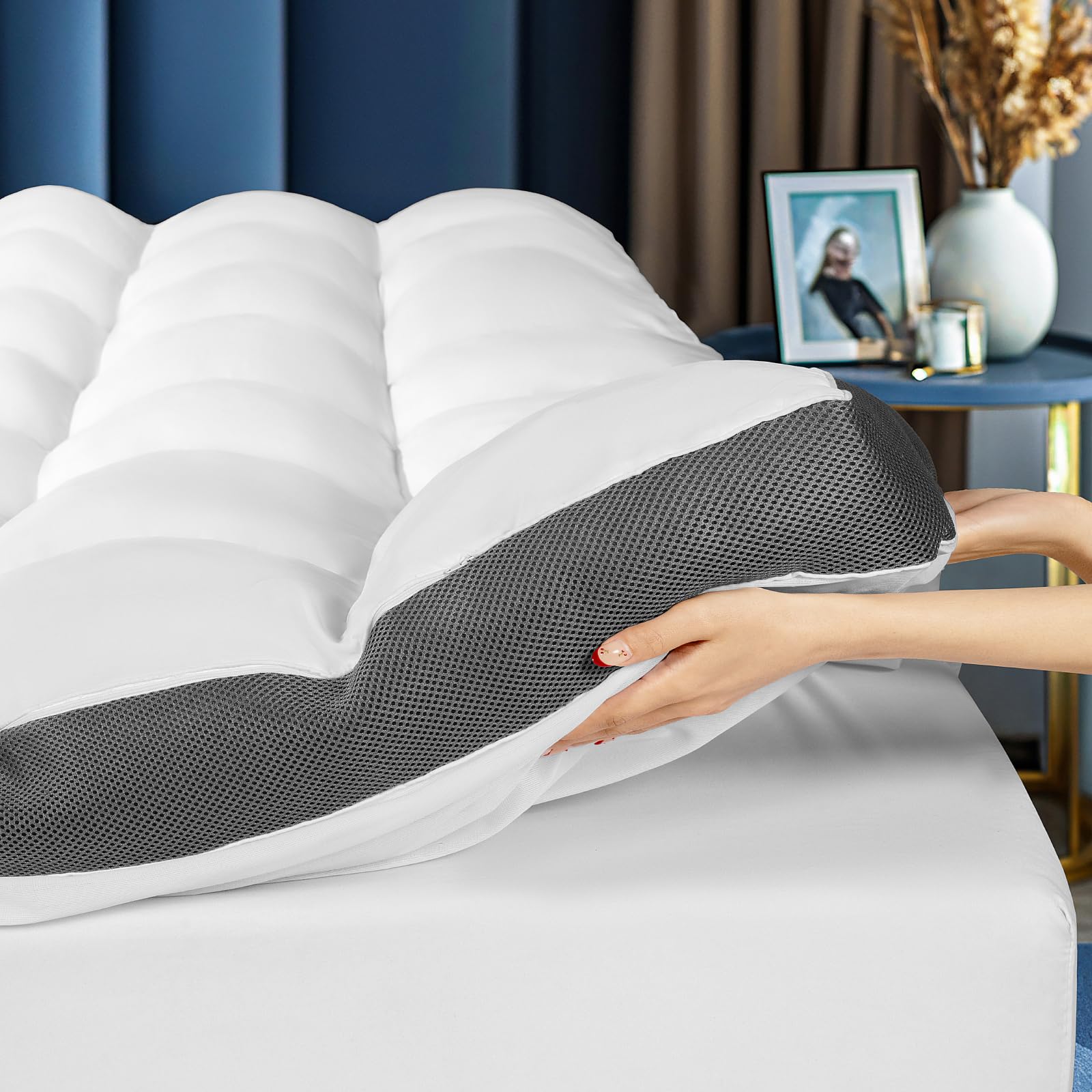 69.99 Memory Foam Mattress Topper King Size (Reg 139.99) - Image 1
