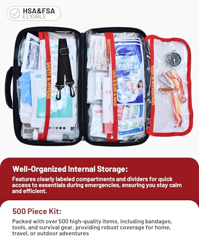 Save 50% on KAUGIC 500 Pcs First Aid Kit – Use Code - Image 3
