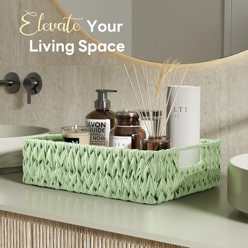 50% Off XLHOMO Bathroom Set with Glass Dispensers & Basket - Image 3