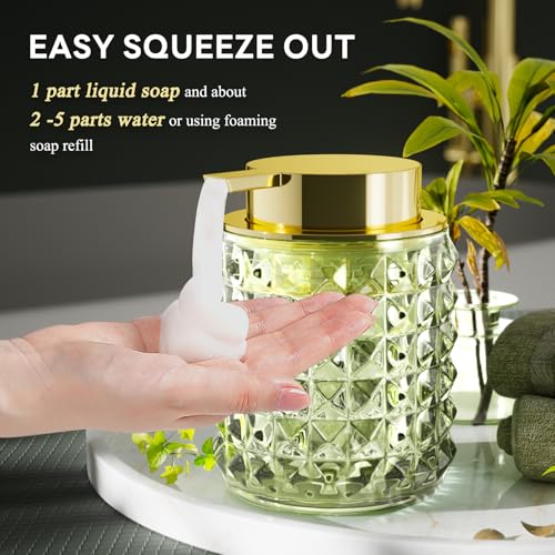 50% Off XLHOMO Bathroom Set with Glass Dispensers & Basket - Image 8