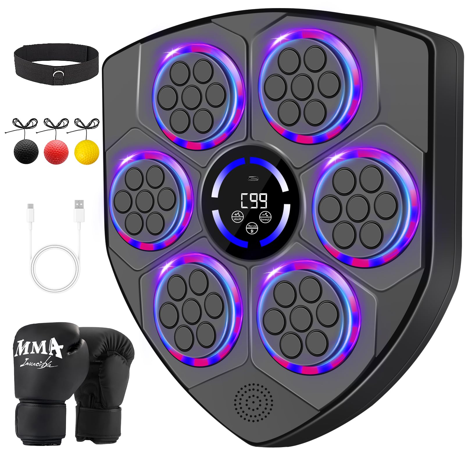 29% Off Music Boxing Machine for Adults with Boxing Gloves - Image 1