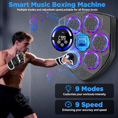 29% Off Music Boxing Machine for Adults with Boxing Gloves - Image 3