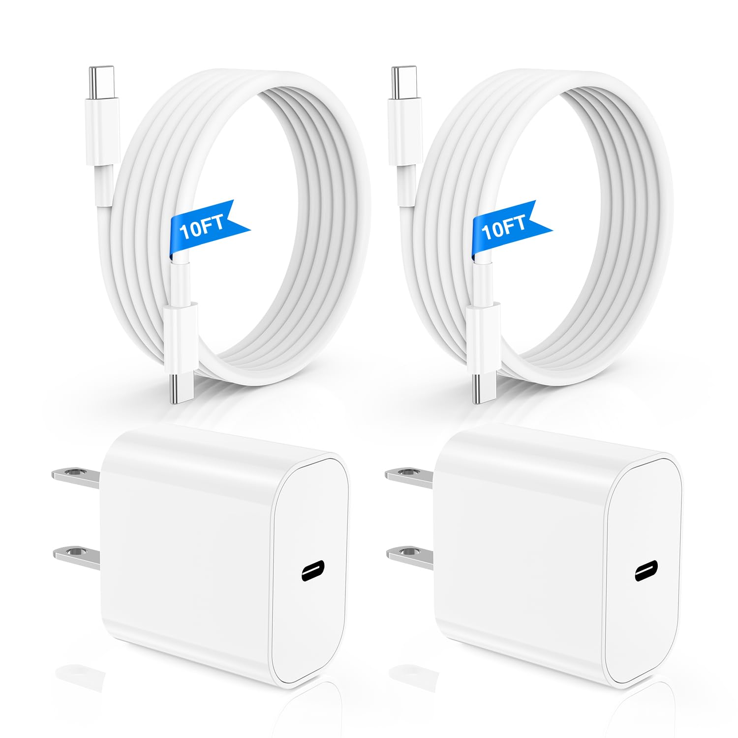 30% Off iPhone Fast Charger with 10ft Cable