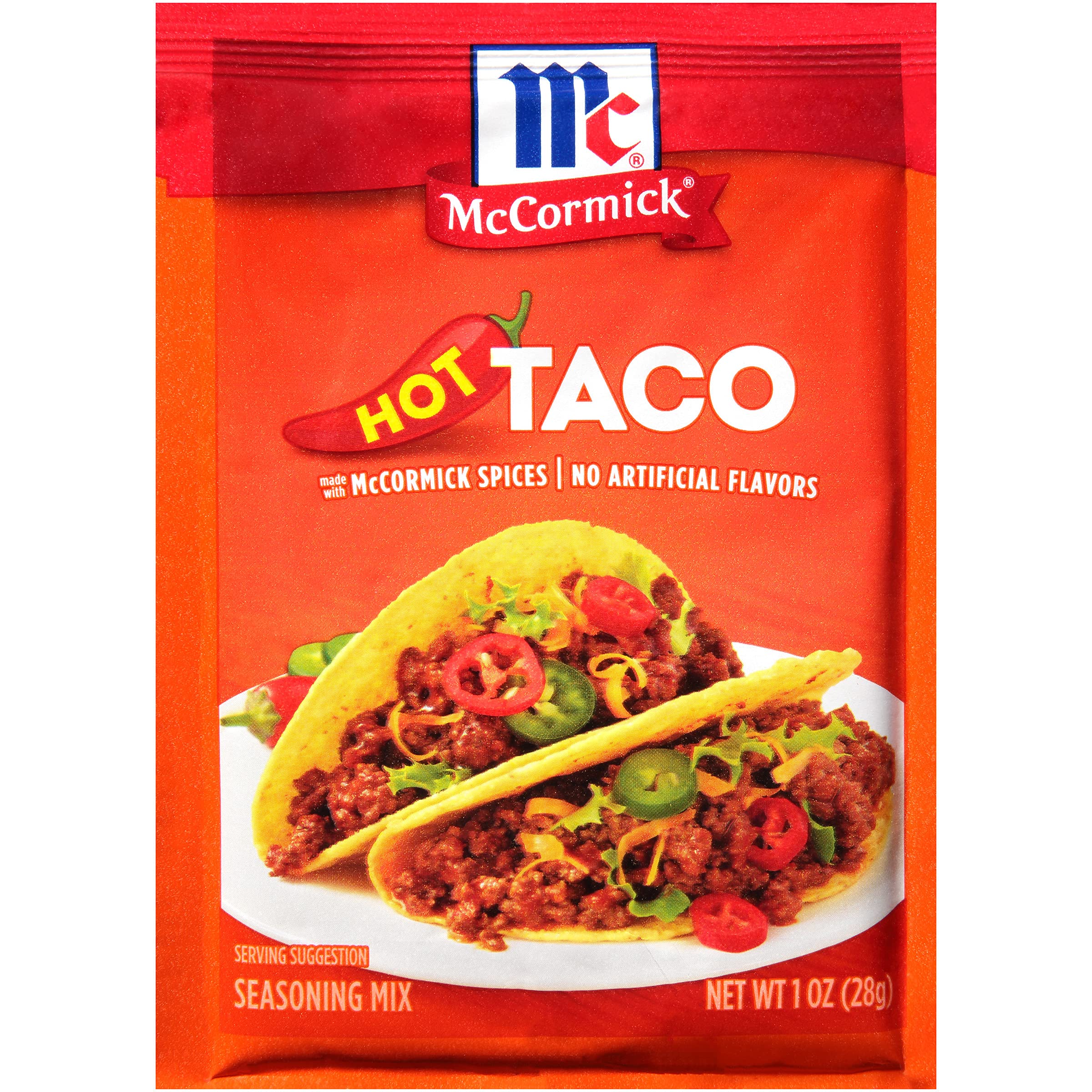 McCormick Hot Taco Seasoning 12-Pack - 30% Off
