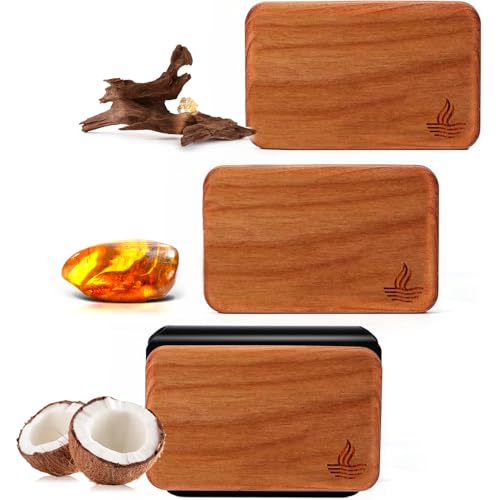 50% Off UILSPNG Wood Car Air Freshener Pack of 3 - Image 2