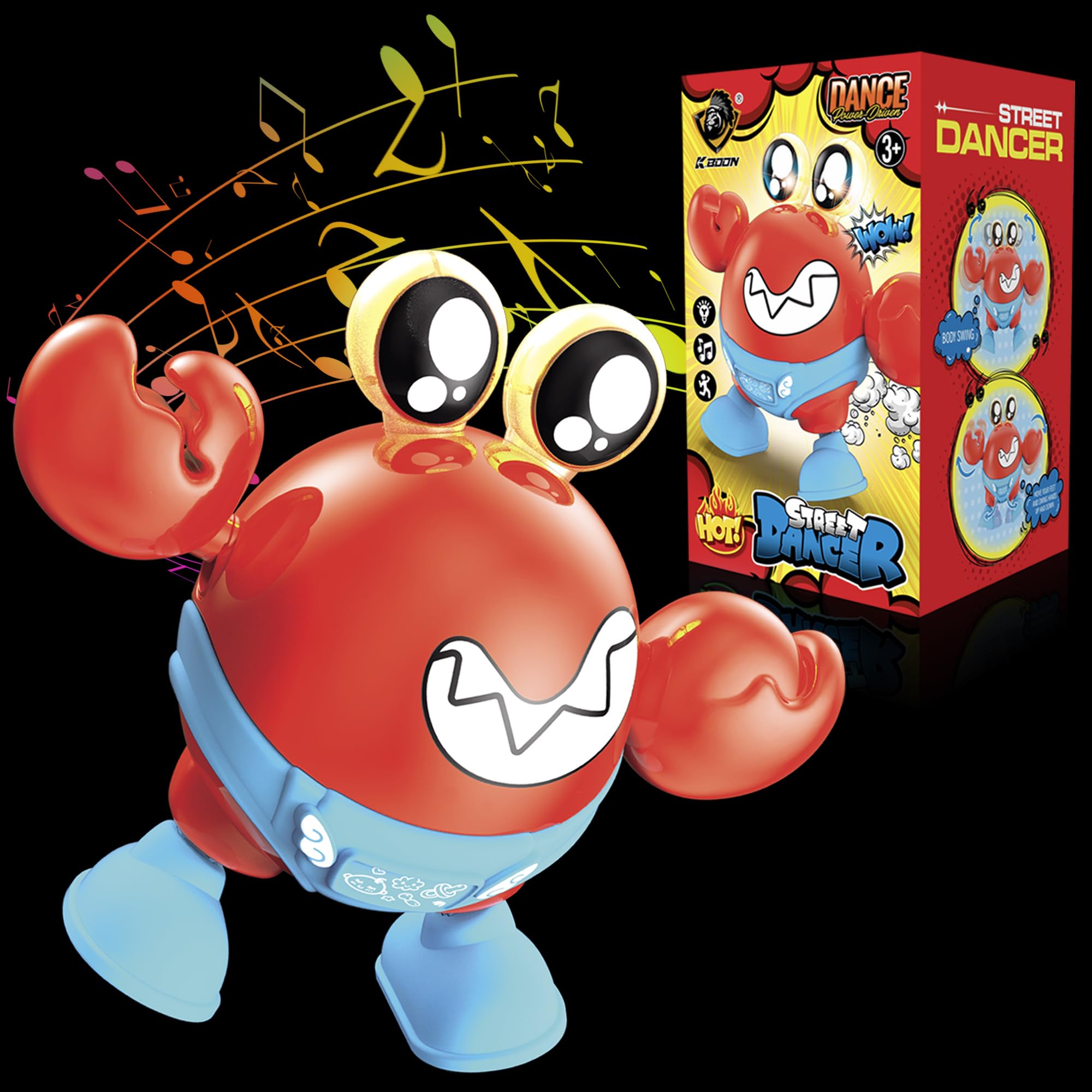 Save 50% with Code GI8MMSCY on Dancing Crab Baby Toy - Image 1