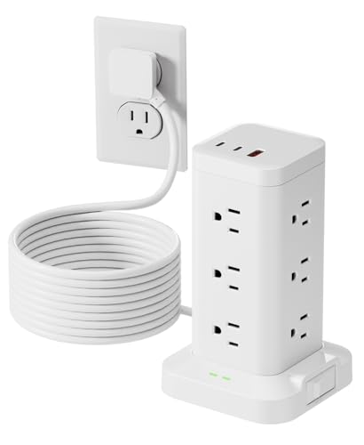 45% Off 15-in-1 Power Strip Tower with USB-C Fast Charging - Image 2