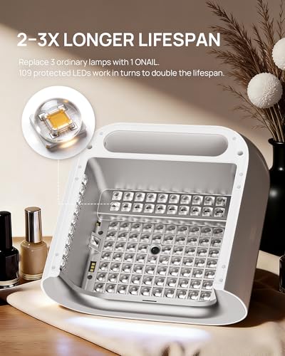 AI UV LED Nail Lamp - Save 37% with Precision Curing - Image 4