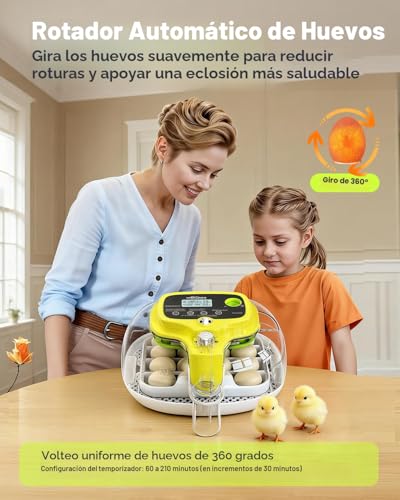55% Off DIGOAKO 16-Egg Incubator with Auto Water & Turner - Image 5