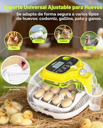 55% Off DIGOAKO 16-Egg Incubator with Auto Water & Turner - Image 7