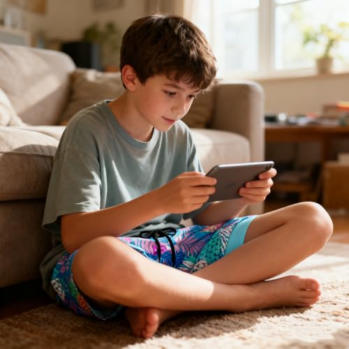 63% Off Cozople Boys Swim Trunks with Compression Liner - Image 3