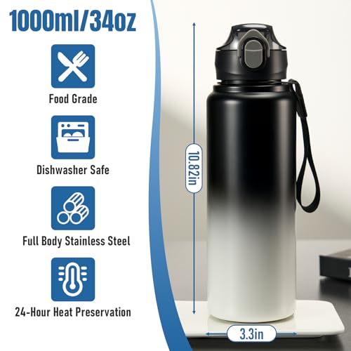 33oz Insulated Water Bottle - 14% Off at $11.99 - Image 3