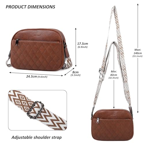 50% Off TANTOMI Leather Crossbody Purse for Women - Image 6
