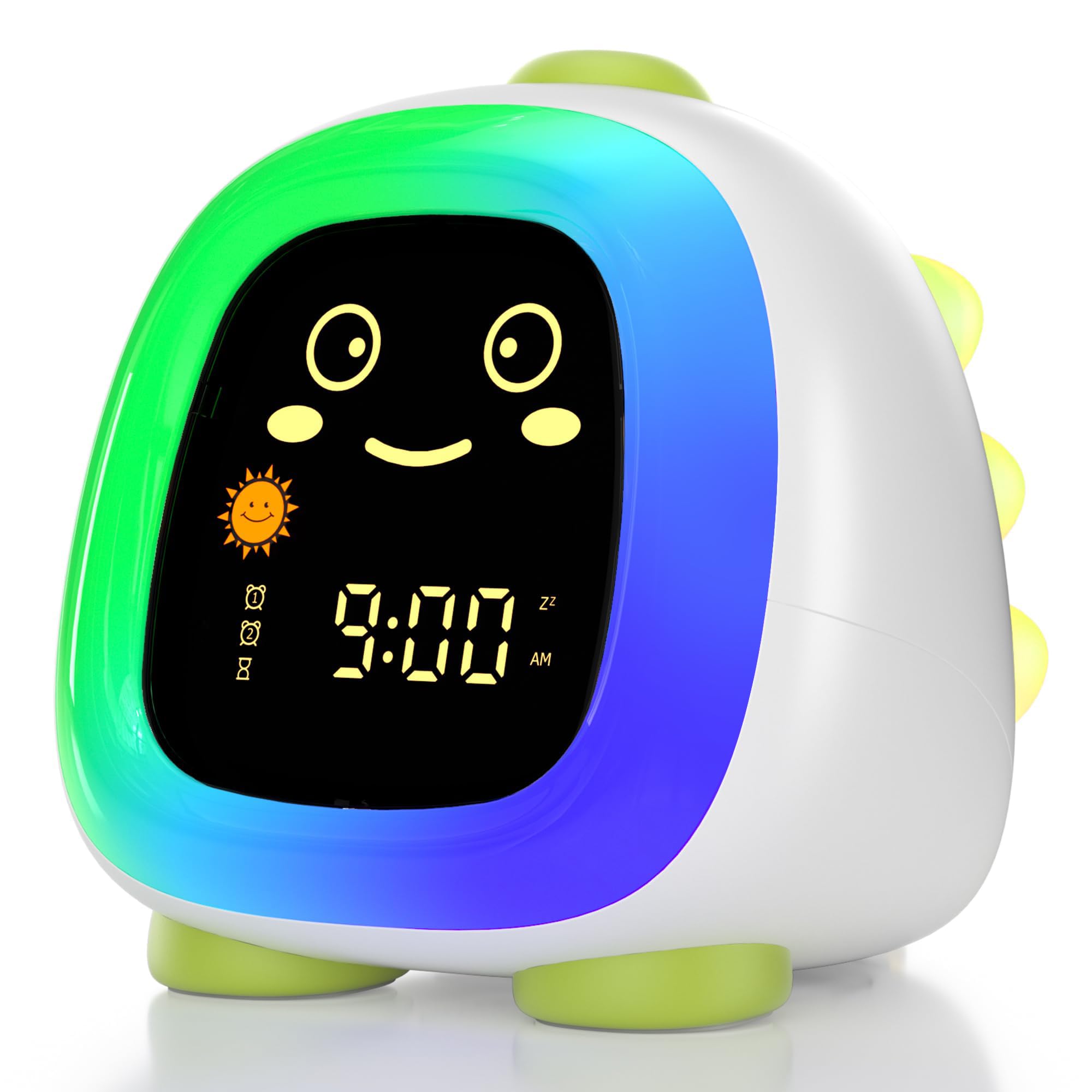Kids Alarm Clock with Night Light – Save with Code LVM3K9TA
