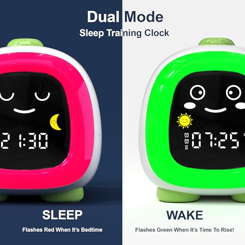 Kids Alarm Clock with Night Light – Save with Code LVM3K9TA - Image 3
