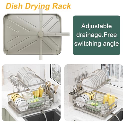 50% Off LIYI Large Dish Drying Rack for Kitchen - Image 3