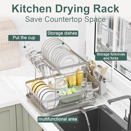 50% Off LIYI Large Dish Drying Rack for Kitchen - Image 6