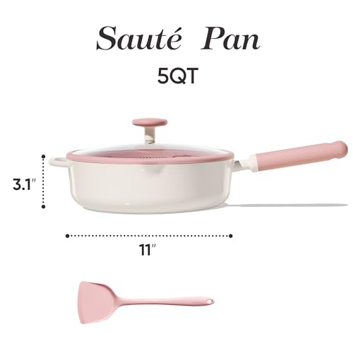 61% Off CAROTE 11 Inch Nonstick Deep Frying Pan - Image 3