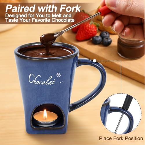 $13 Off ISTOOLL Chocolate Fondue Mug with Fork - Code: W4K27P8C - Image 3