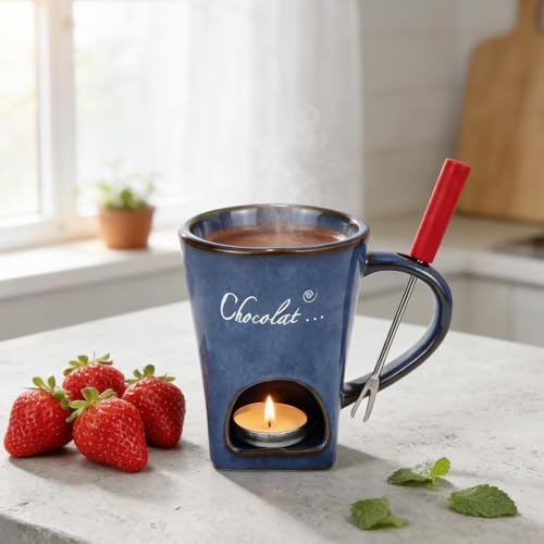 $13 Off ISTOOLL Chocolate Fondue Mug with Fork - Code: W4K27P8C - Image 7
