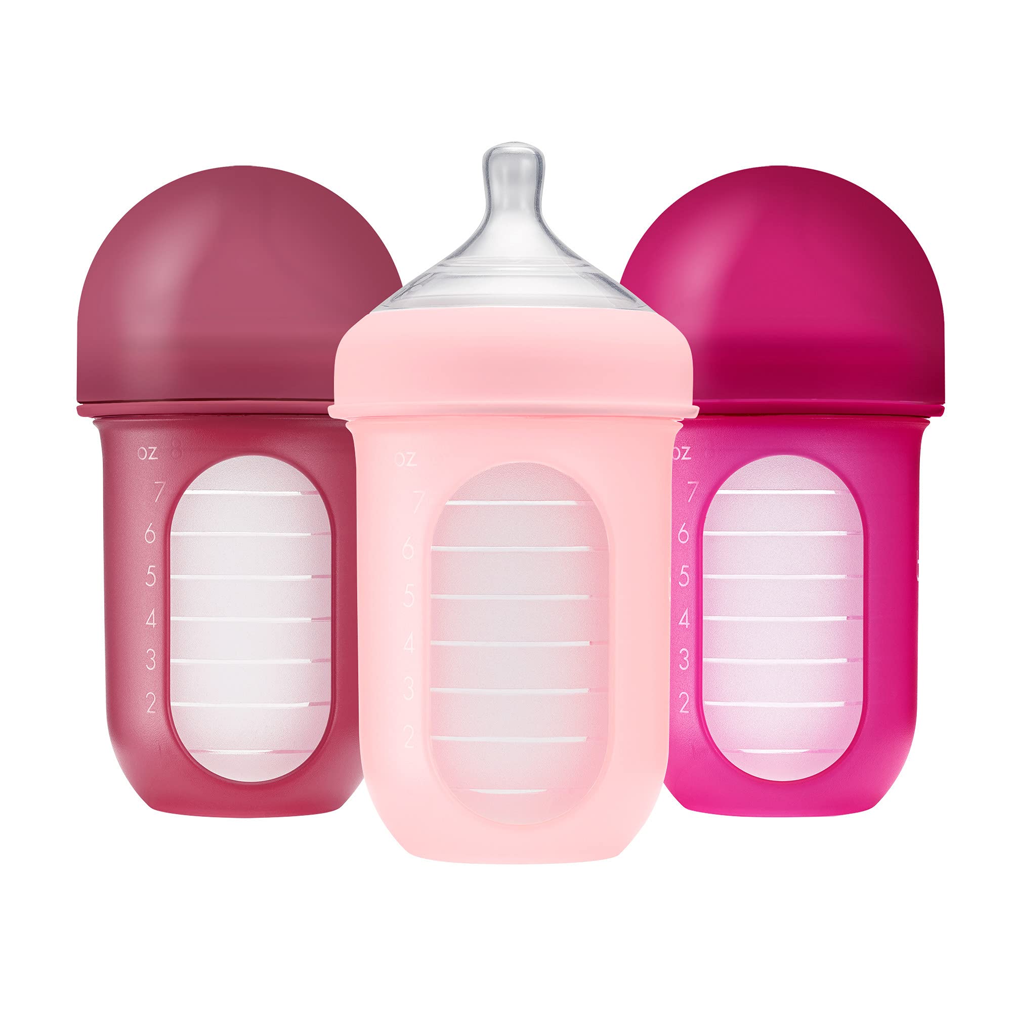 20% Off Boon Nursh Silicone Baby Bottles - Pink