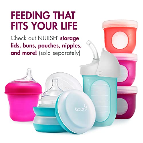 20% Off Boon Nursh Silicone Baby Bottles - Pink - Image 7