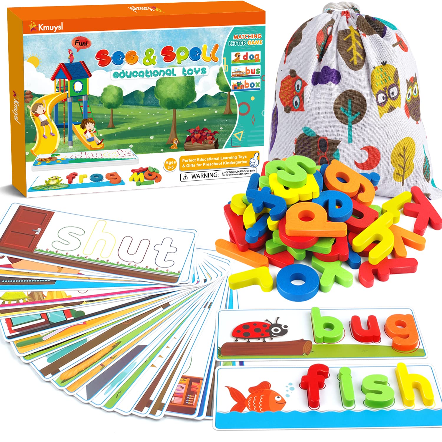 50% Off KMUYSL See & Spell Learning Toys for Kids - Image 1