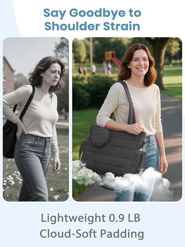 50% Off Large Diaper Bag Tote for Women, Crossbody Mommy Bag - Image 3