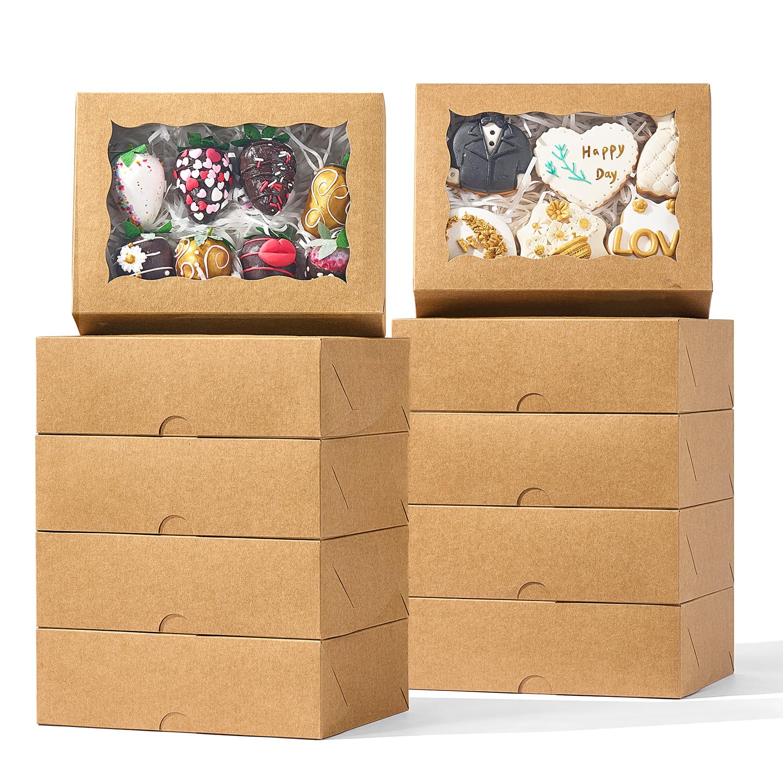 50% Off 50-Pack Bakery Boxes for Parties & Gifts - Image 1