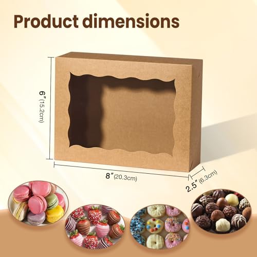50% Off 50-Pack Bakery Boxes for Parties & Gifts - Image 3