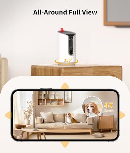 Save $31 on TKENPRO 2K Pet Camera Treat Dispenser - Image 5
