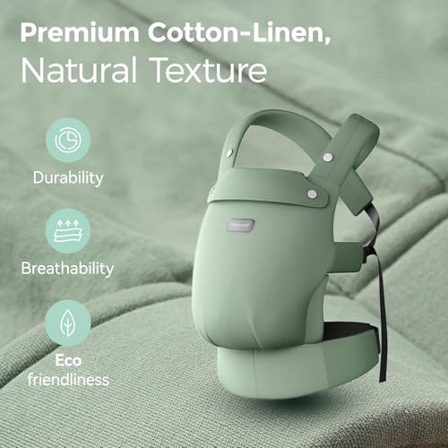 20% Off Momcozy Baby Carrier – Premium Cotton Linen - Image 4