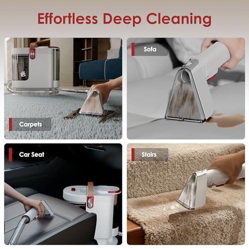 55% Off WURESE Portable Carpet Cleaner with Code MWECCKLJ - Image 5