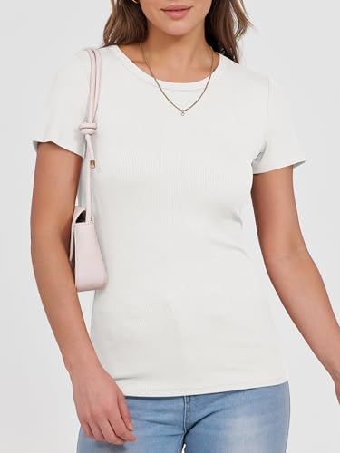 47% Off ANRABESS Women Short Sleeve Crewneck Tops - Image 4