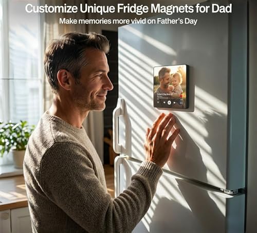 49% Off Personalized Music Fridge Magnet for Dad - Image 3