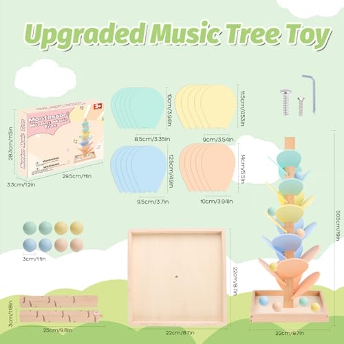 Save $16 on RECEKA Wooden Marble Run Toy, Only $23.99 - Image 3