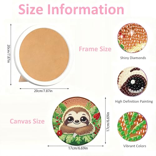 Gemozaic Sloth Diamond Art Kit for Kids, Only $9.99 - Image 4