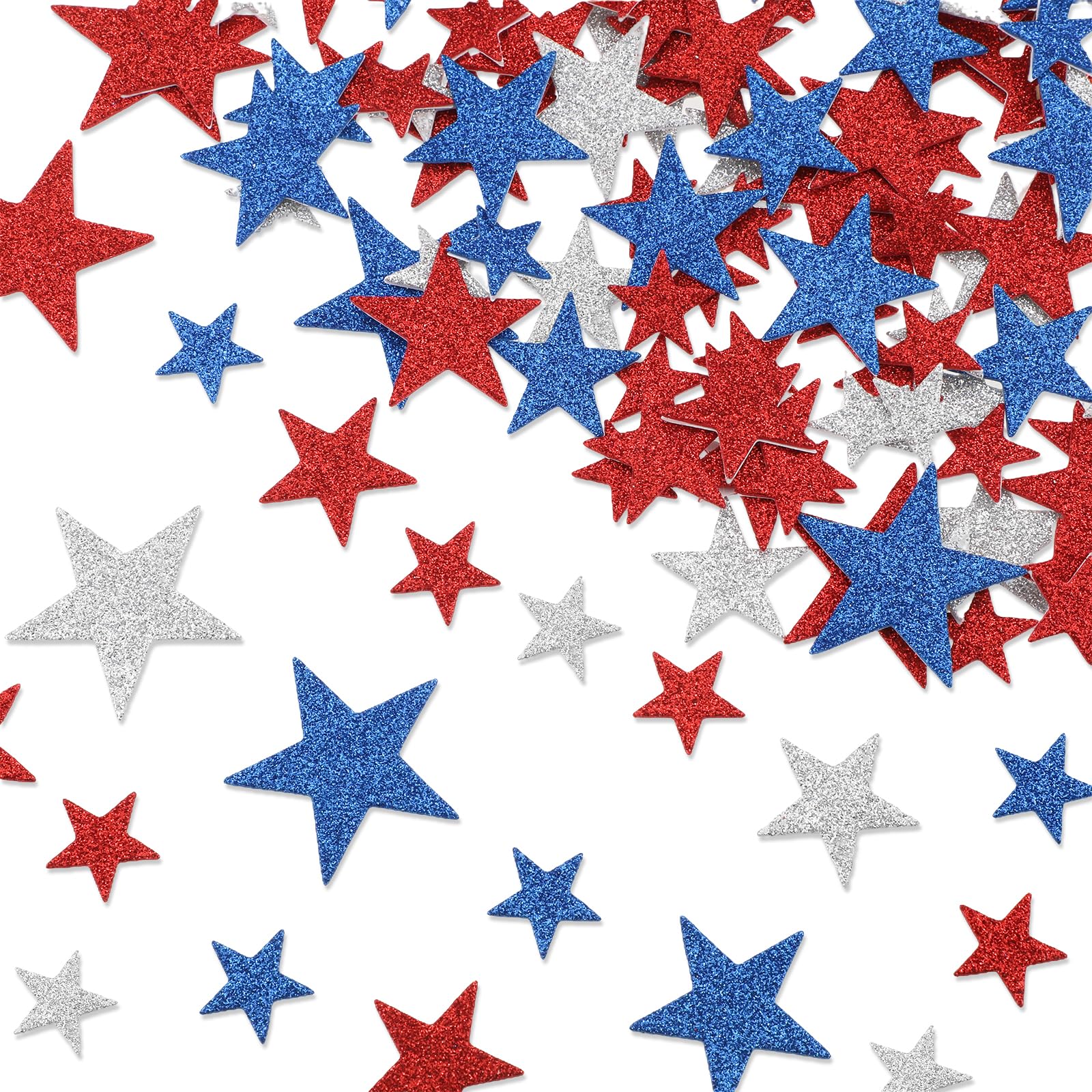 Save 50% on WSICSE 480 Patriotic Foam Star Stickers