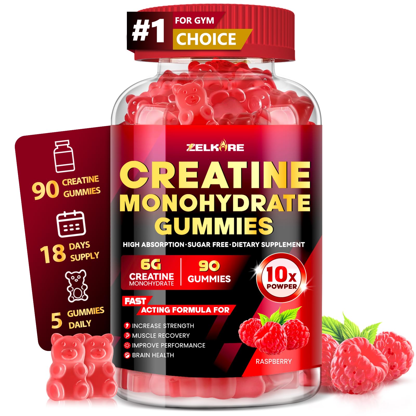 40% Off ZelKore Creatine Gummies 6000mg with Code JKM9MKES - Image 1