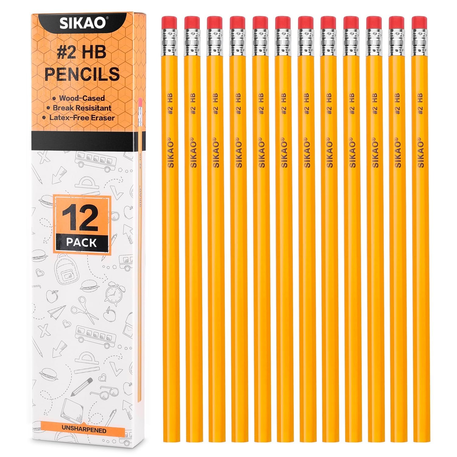 NJ46QBQ7: 12 Pack #2 Pencils Only $2.22 - Image 1