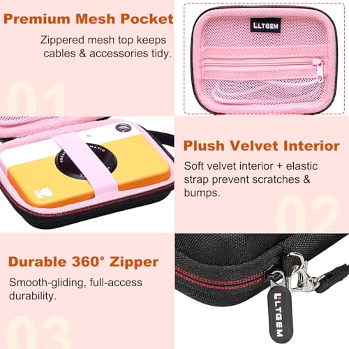 50% Off LTGEM Case for KODAK Step Printer - Pink - Image 5