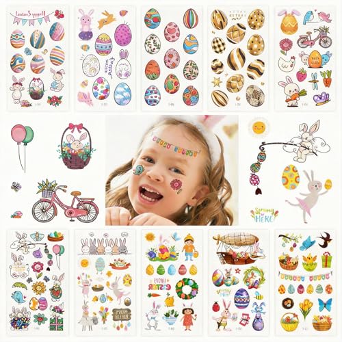 120Pcs Bunny Egg Stickers for Kids - Save 50% with Code - Image 2