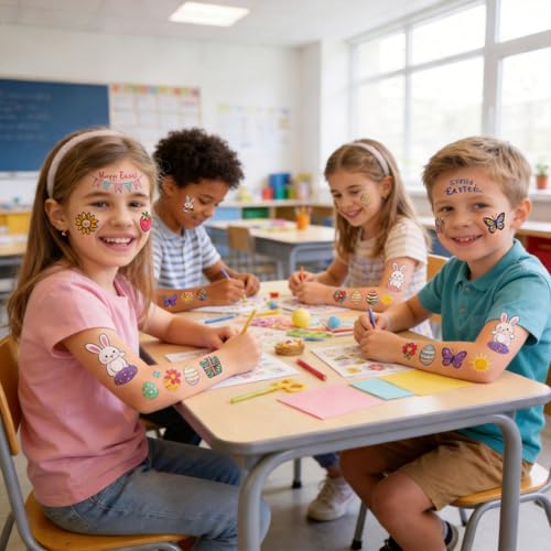 120Pcs Bunny Egg Stickers for Kids - Save 50% with Code - Image 5