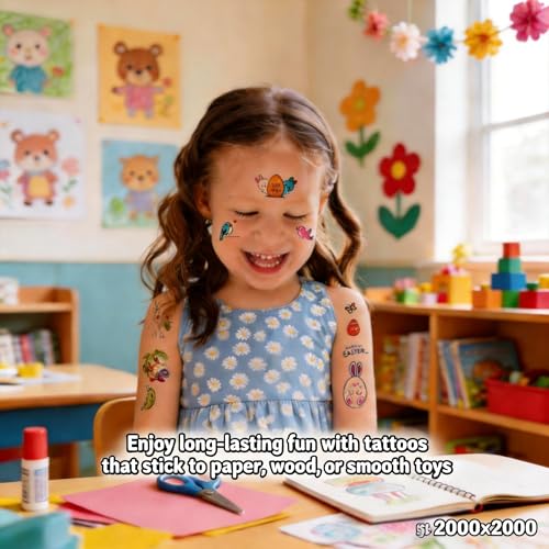 120Pcs Bunny Egg Stickers for Kids - Save 50% with Code - Image 8