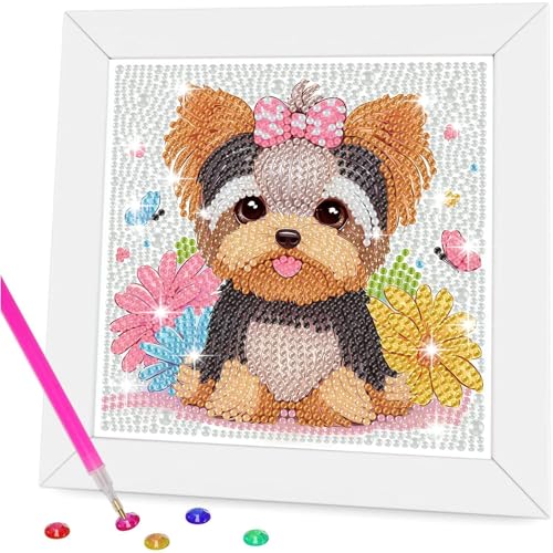 Save 50% on Gemozaic Dog Diamond Art Kit for Kids - Image 2