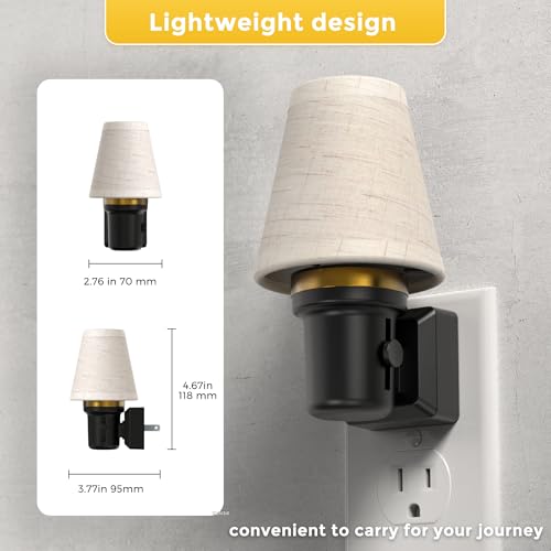 10% Off LOHAS LED Linen Night Light, Auto Dusk-to-Dawn Sensor - Image 3